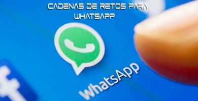 cadenas de retos para whatsapp